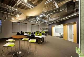 500平方办公室装修效果图